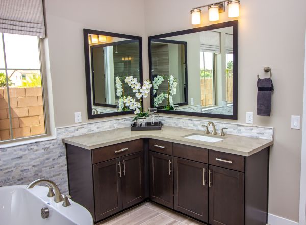 Vanity Installation in Kyle
