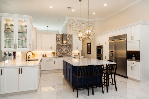 Kitchen Island Construction in Kyle